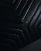 "Yves Saint Laurent" Late 80’s–early 90’s chevron quilted cassandre shoulder bag