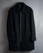 "COMME des GARÇONS HOMME"
96AW Thick wool zip-up coat