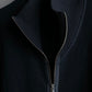 "EMPORIO ARMANI"  Piping design double zipper driver's knit