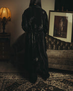 -SPECIAL- "Y’s" 2025's Discharge printed velvet long coat