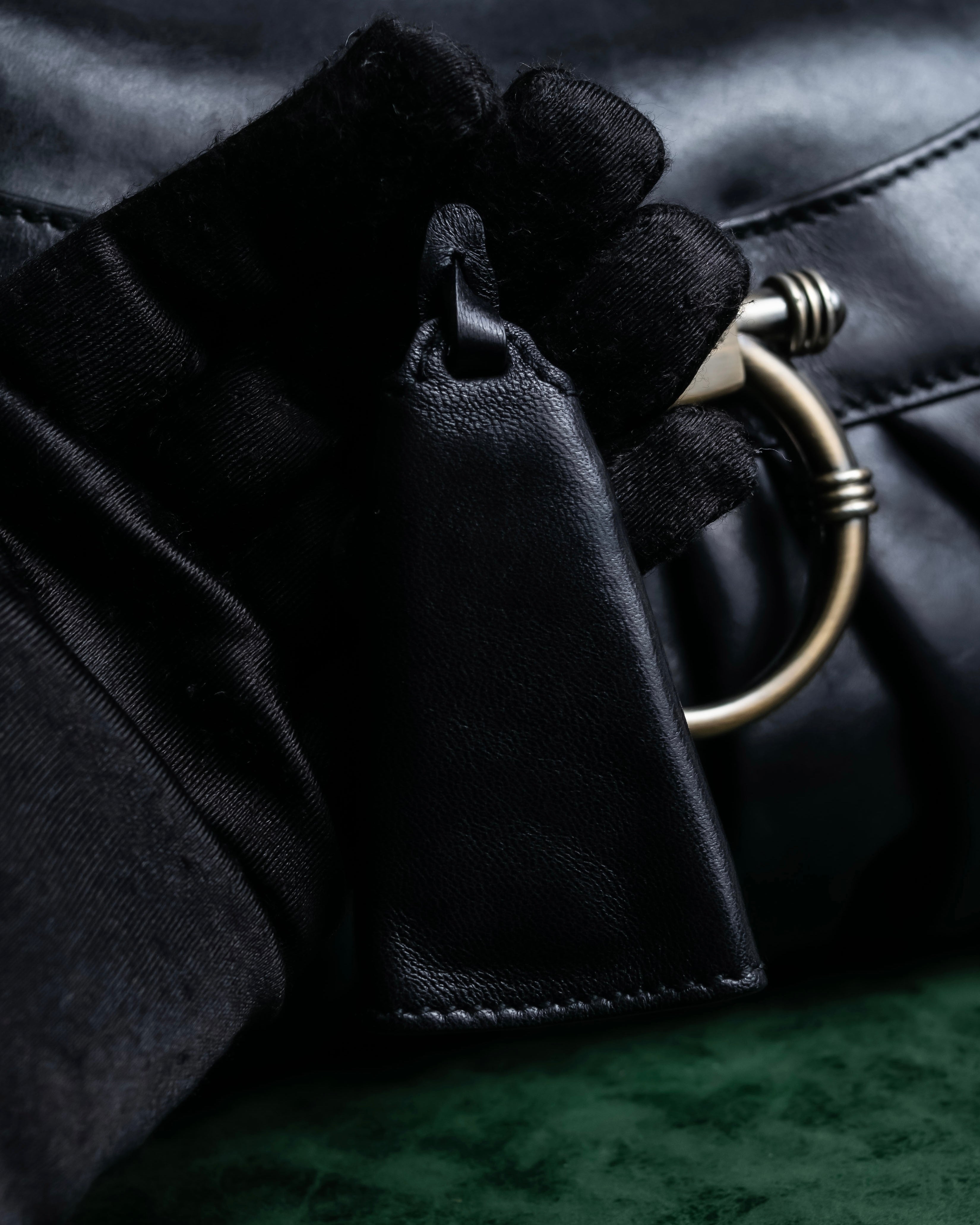 "Salvatore Ferragamo" Gancini motif leather one-handle bag