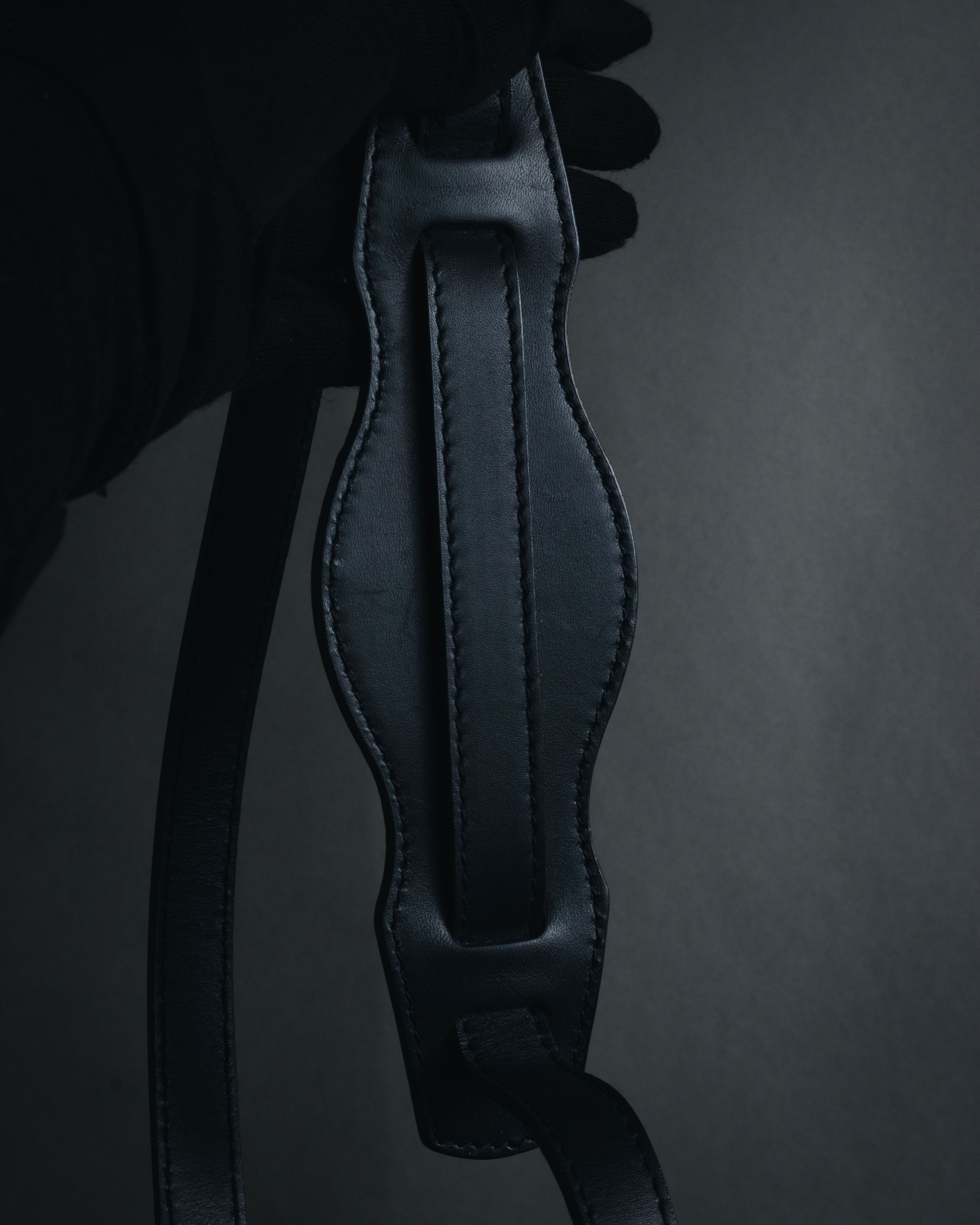 "BALENCIAGA" 2013 Autumn/Winter Padlock All Afternoon Structured Leather Bag