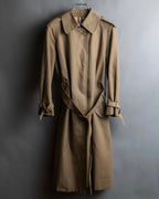 "Burberrys" Water-repellent cotton soutien colour trench coat