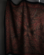 “Yves Saint Laurent” 1985-1995 Paisley framed scarf