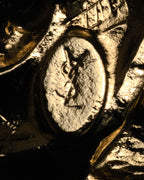 “Yves Saint Laurent” 80’s–90’s Sculptural chain motif brooch