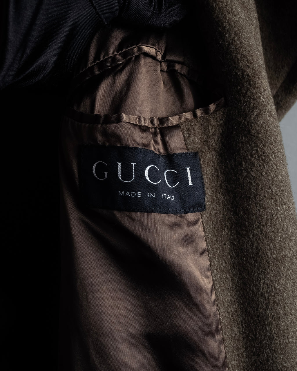 -SPECIAL- “GUCCI × ZAMASPORT” 1989–1994 Double Breasted Long Coat