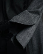 “Miss Dior” 90’s asymmetrical multi button wool dress