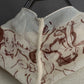 "HERMES" Gaultier period scarf docking design silk cardigan