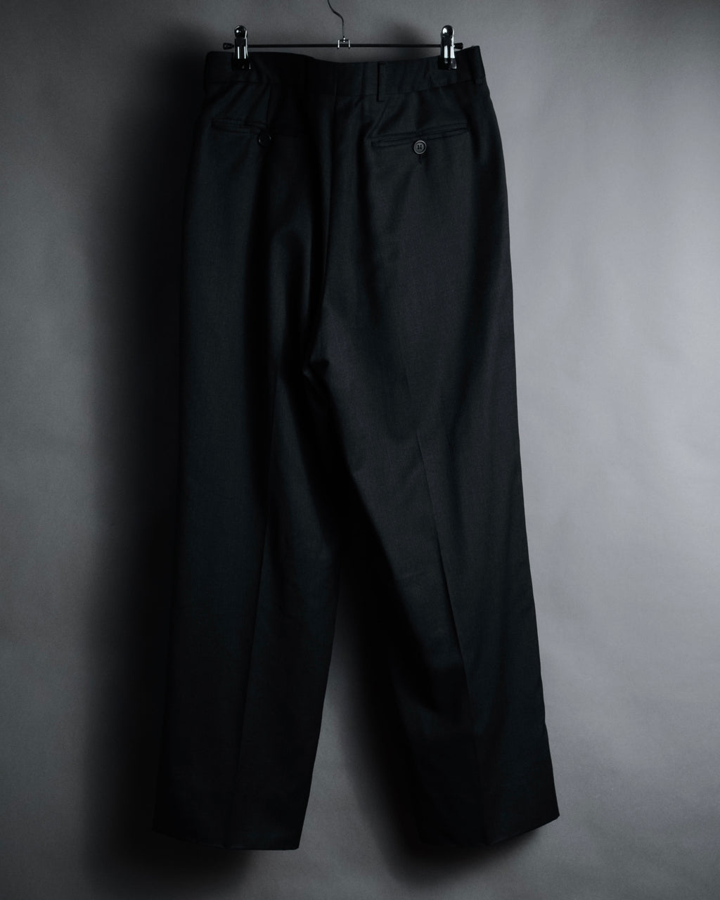 "GIORGIO ARMANI" 90’s draped double breasted suit set-up