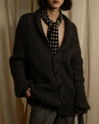 -SPECIAL- "BOTTEGA VENETA"
00's-10's Thomas Mayer period shawl collar cardigan