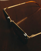 -SPECIAL- “GUCCI” 2010’s Oversized titanium and acetate sunglasses