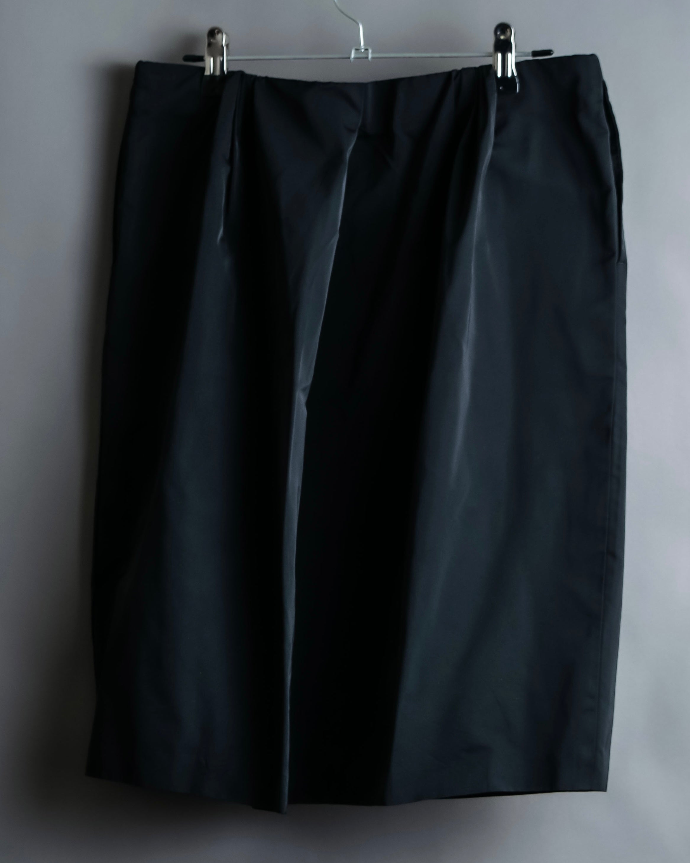 “JIL SANDER” Silk blended tight silhouette skirt