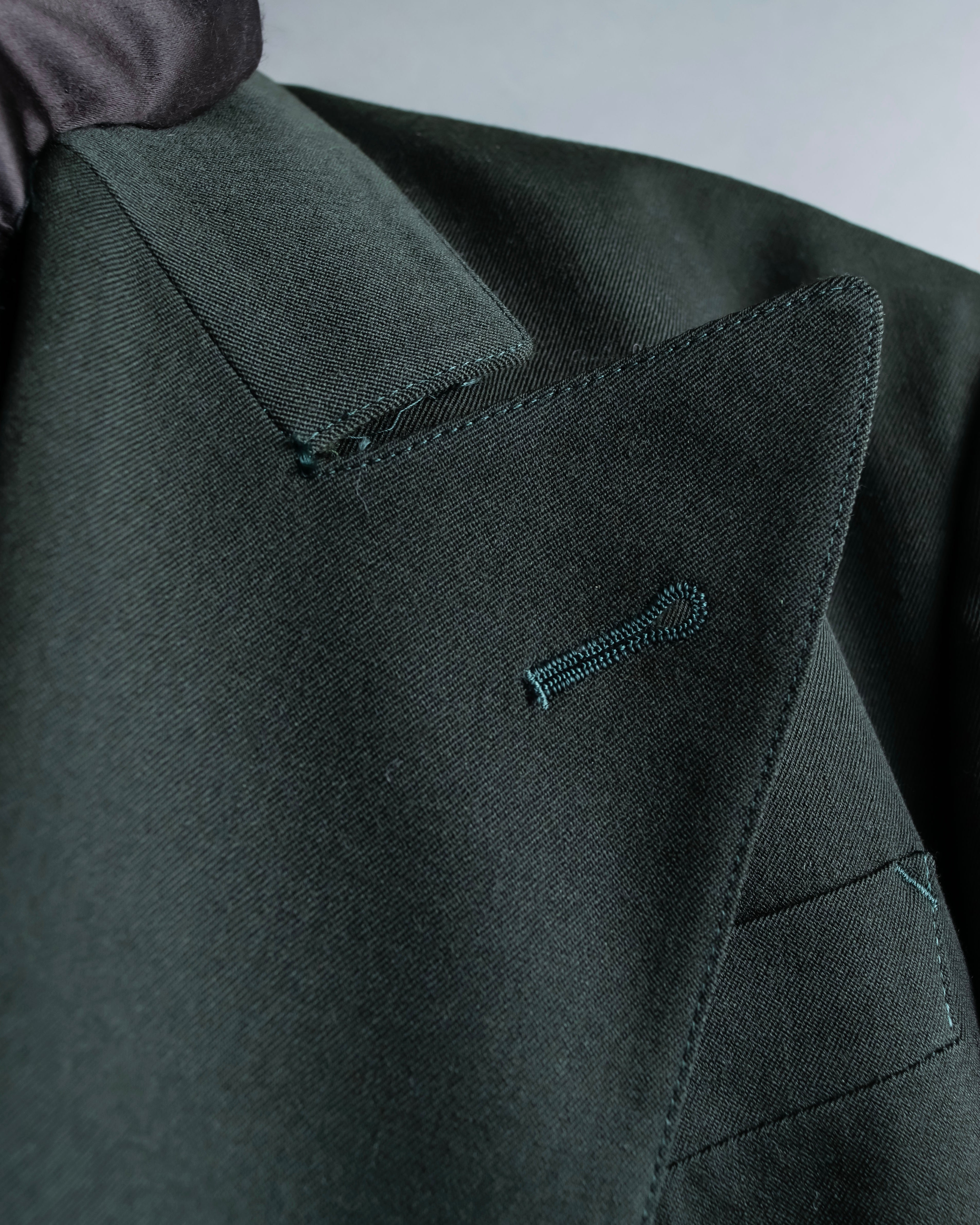 “Jean Paul Gautier” Patterned lining 8B double jacket set up