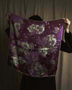 Bufanda con estampado abstracto de flores marmoladas de Christian Dior