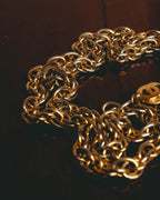 –SPECIAL– "CHANEL" 80's Gripoix Byzantine cross pendant necklace