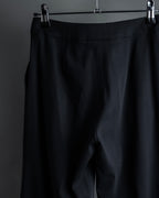 "Christian Dior Boutique Paris" Beautiful waistline wide silhouette Slacks