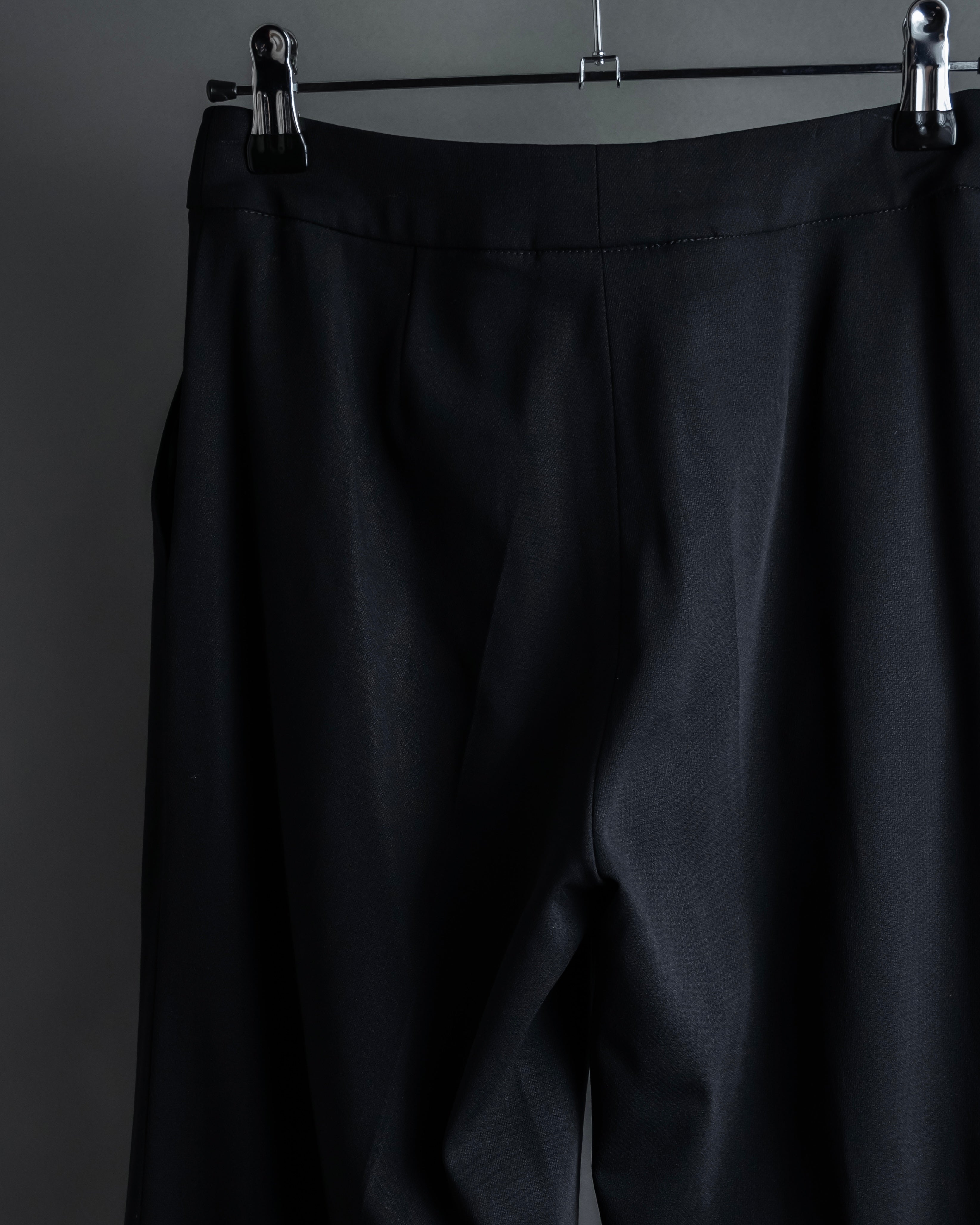 "Christian Dior Boutique Paris" Beautiful waistline wide silhouette Slacks