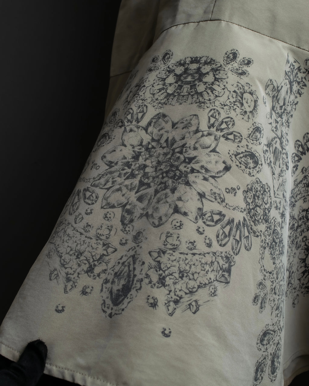 "RED VALENTINO" Baroque print sleeveless dress