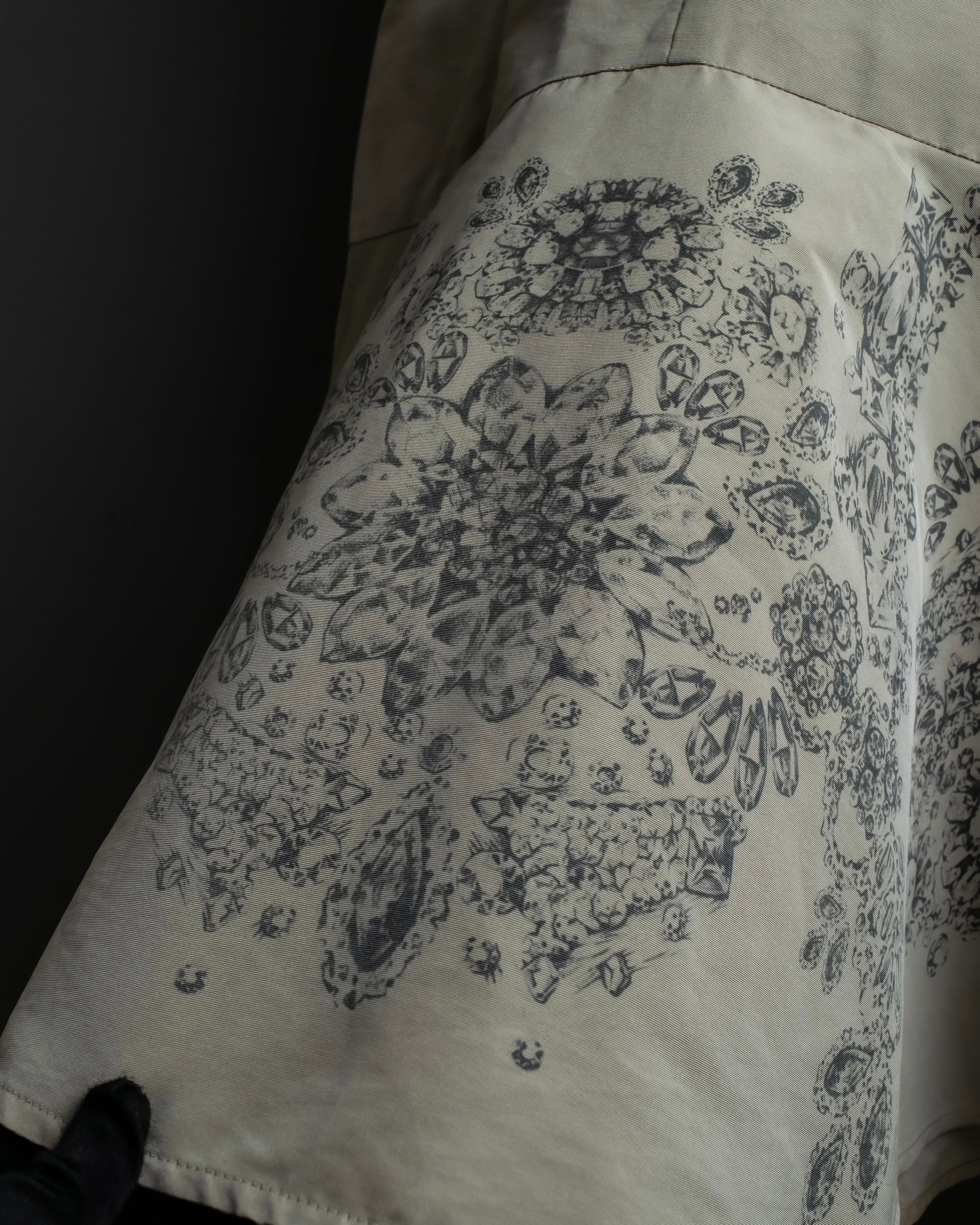 "RED VALENTINO" Baroque print sleeveless dress