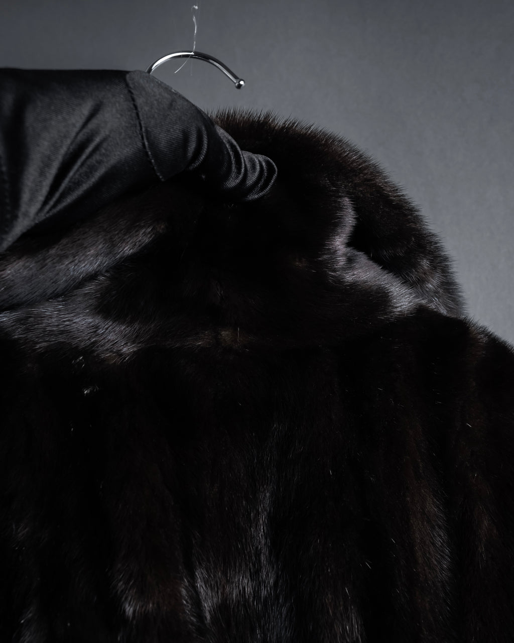 "GUCCI" Semi-custom atelier work fur long coat