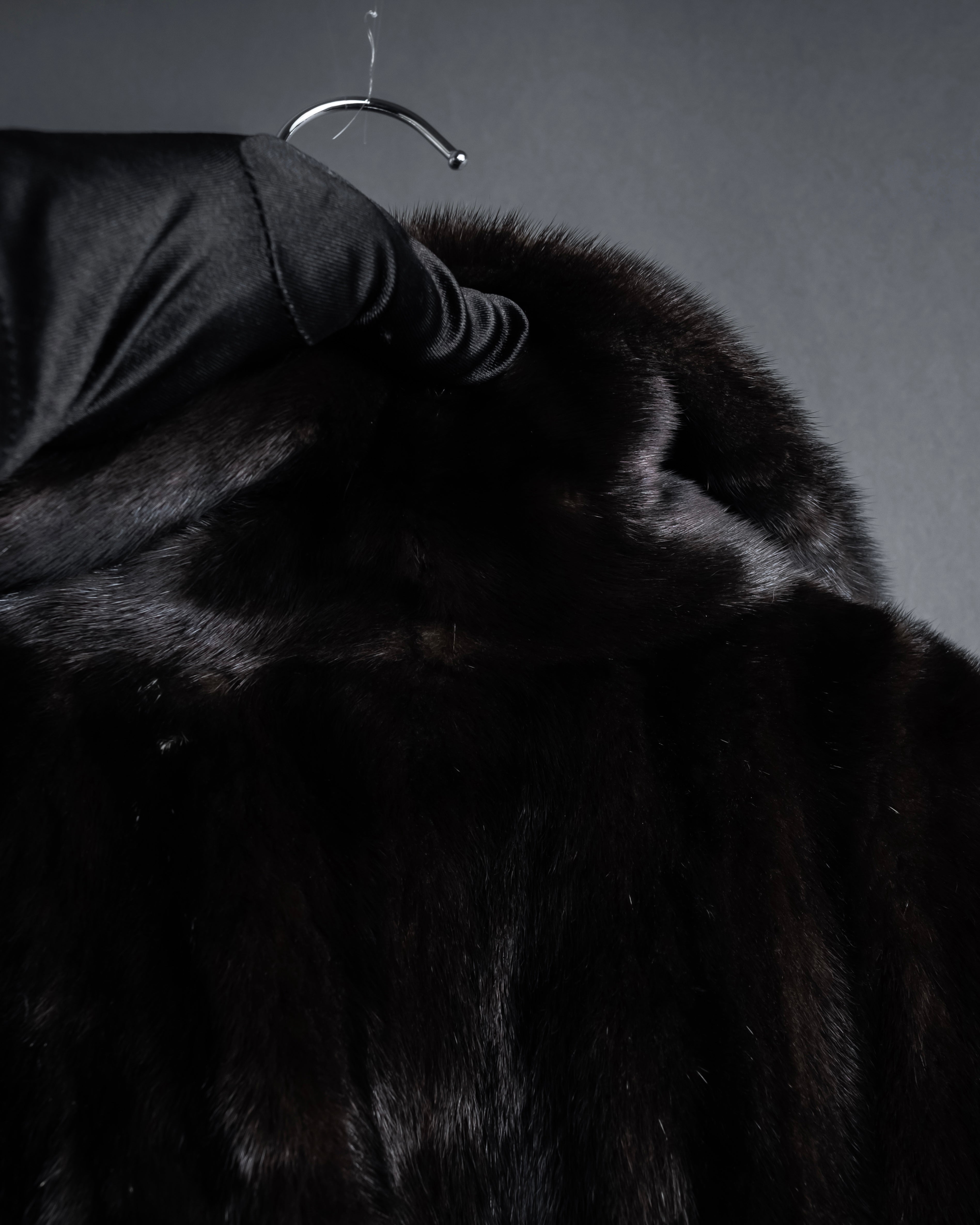 "GUCCI" Semi-custom atelier work fur long coat