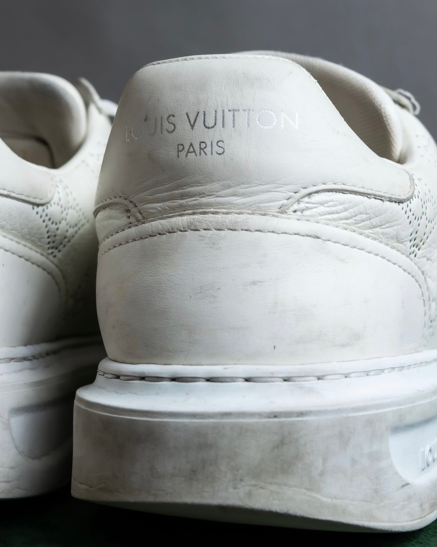 "LOUIS VUITTON" Monogrammed beverly hills line sneakers