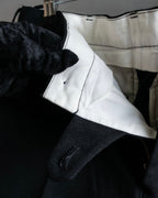 "COMME des GARCONS HOMME PLUS" 19SS Cut-off design slacks