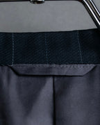 "CHRISTIAN DIOR MONSIEUR"
 Fine pitch stripe pattern notch lapel tailored jacket