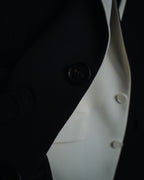 –SPECIAL– "BURBERRY" 20’s trompe l’oeil layered tailored jacket