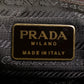 "PRADA" Brown leather chain shoulder bag