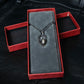 “Georg Jensen” Pendant of the year 2003 silver necklace