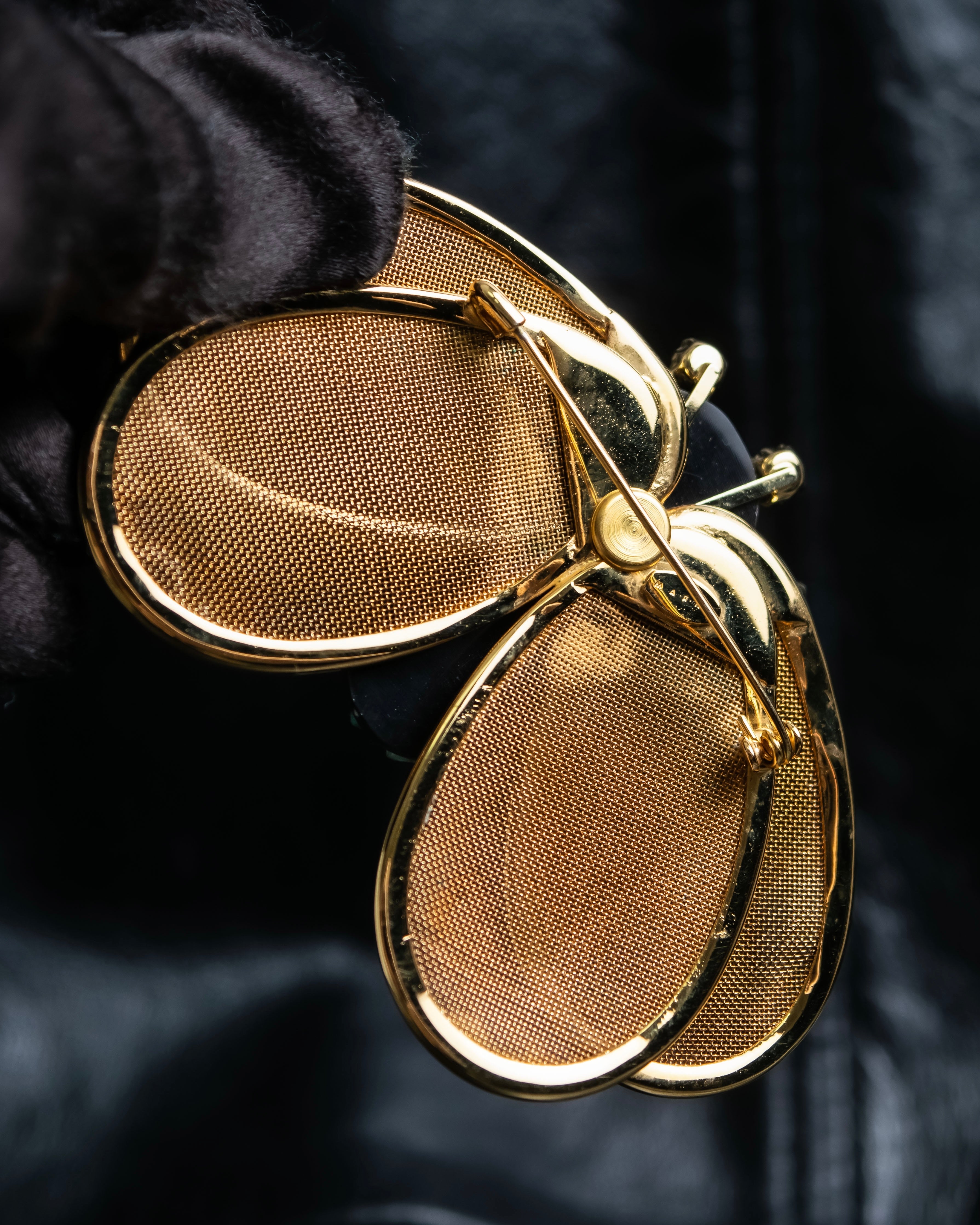 "MARNI" Bee motif jewelry brooch