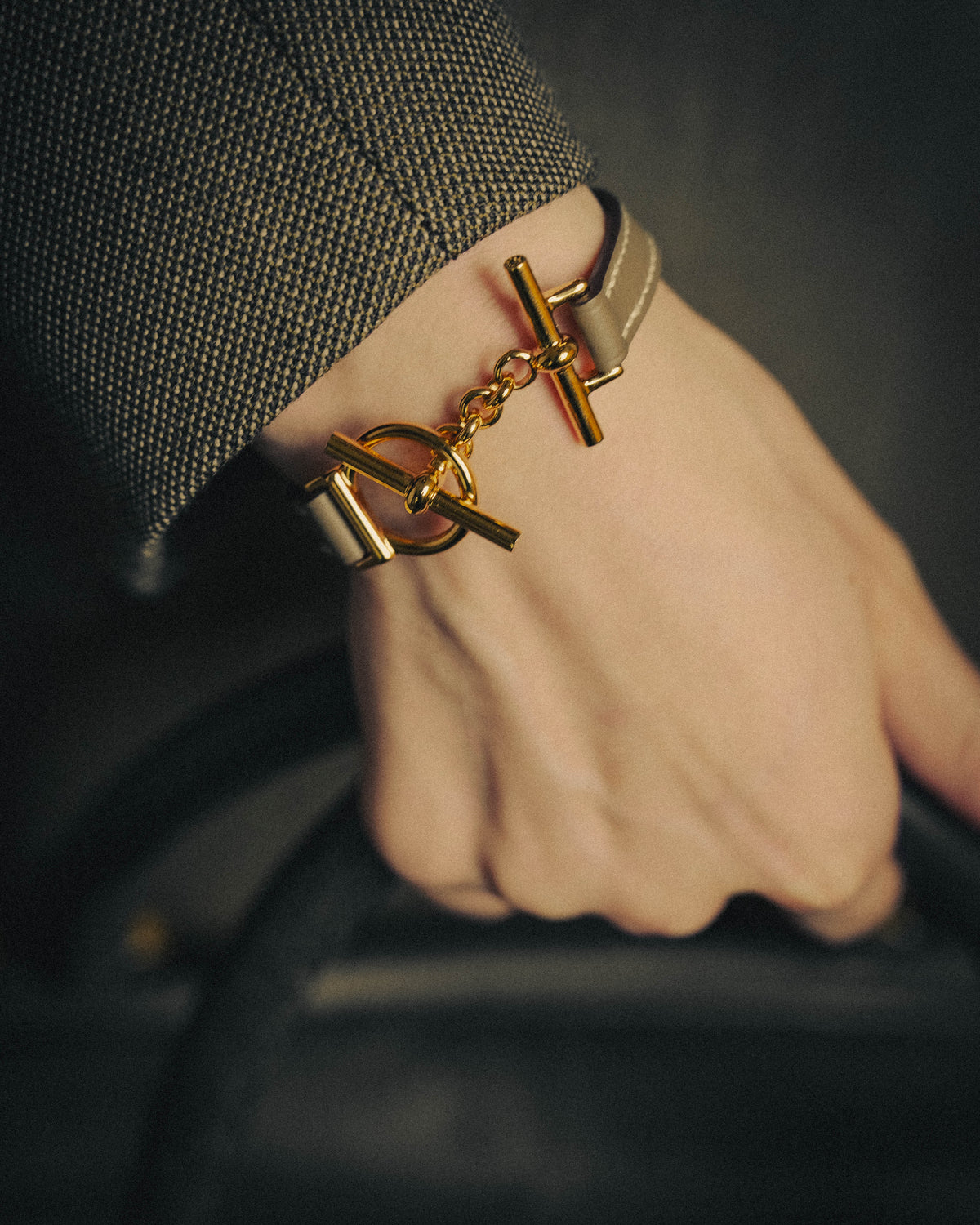 -SPECIAL- “HERMES“ 2025-2026 Croisière leather toggle bracelet