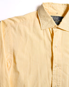 POLO Ralph Lauren/ “PHILIP” Relax Sized Cotton Shirt Yellow