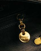 “Salvatore Ferragamo” 90’s Vara ribbon half moon chain bag