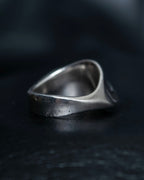 “Georg Jensen” Twisted shape silver ring