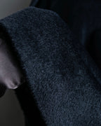 "DIOR" Cape docking fluffy mid length coat