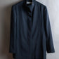 "ISSEY MIYAKE" Fly front no collar design jacket