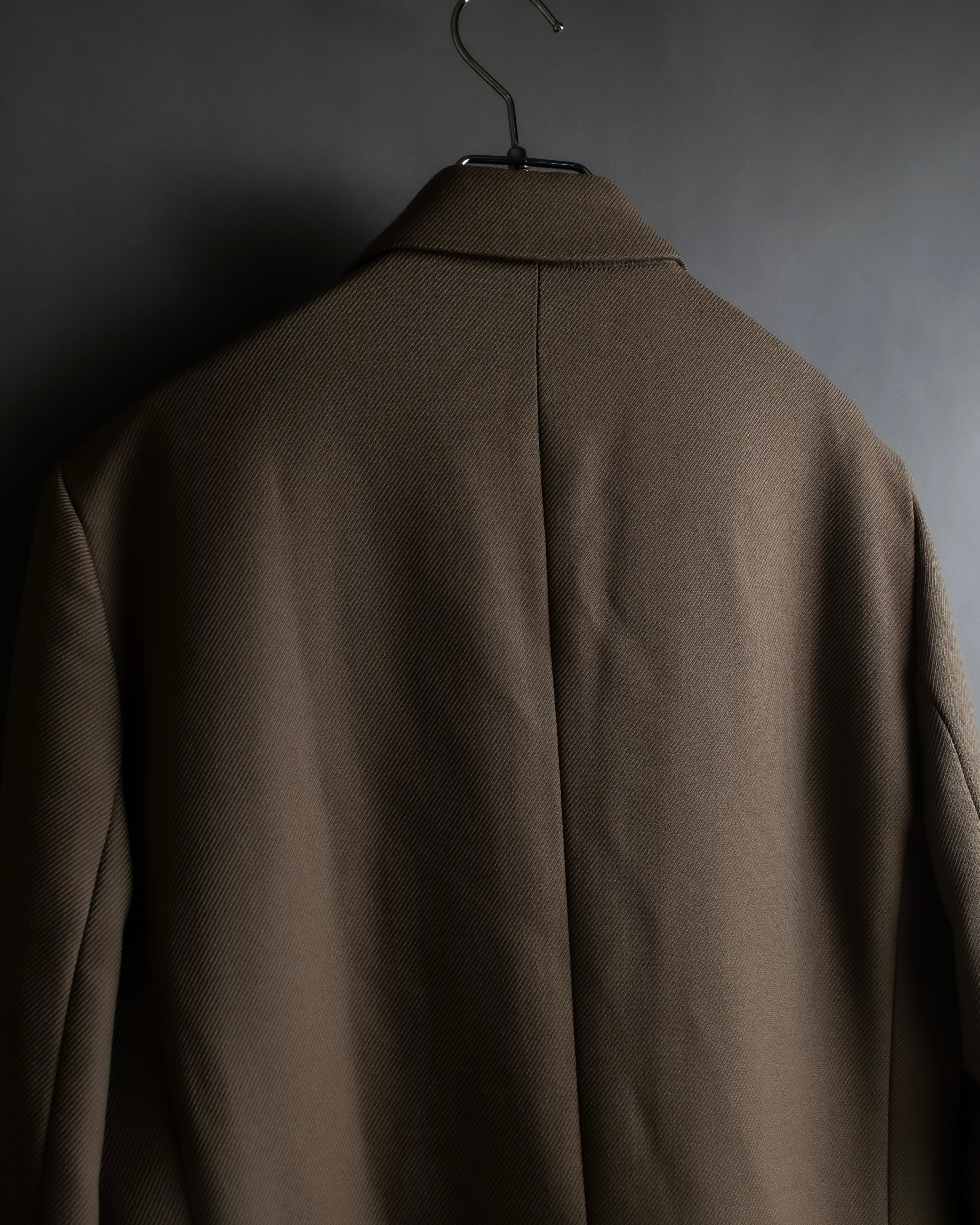 "MAISON MARGIELA" 13AW structured mid-length tailored coat