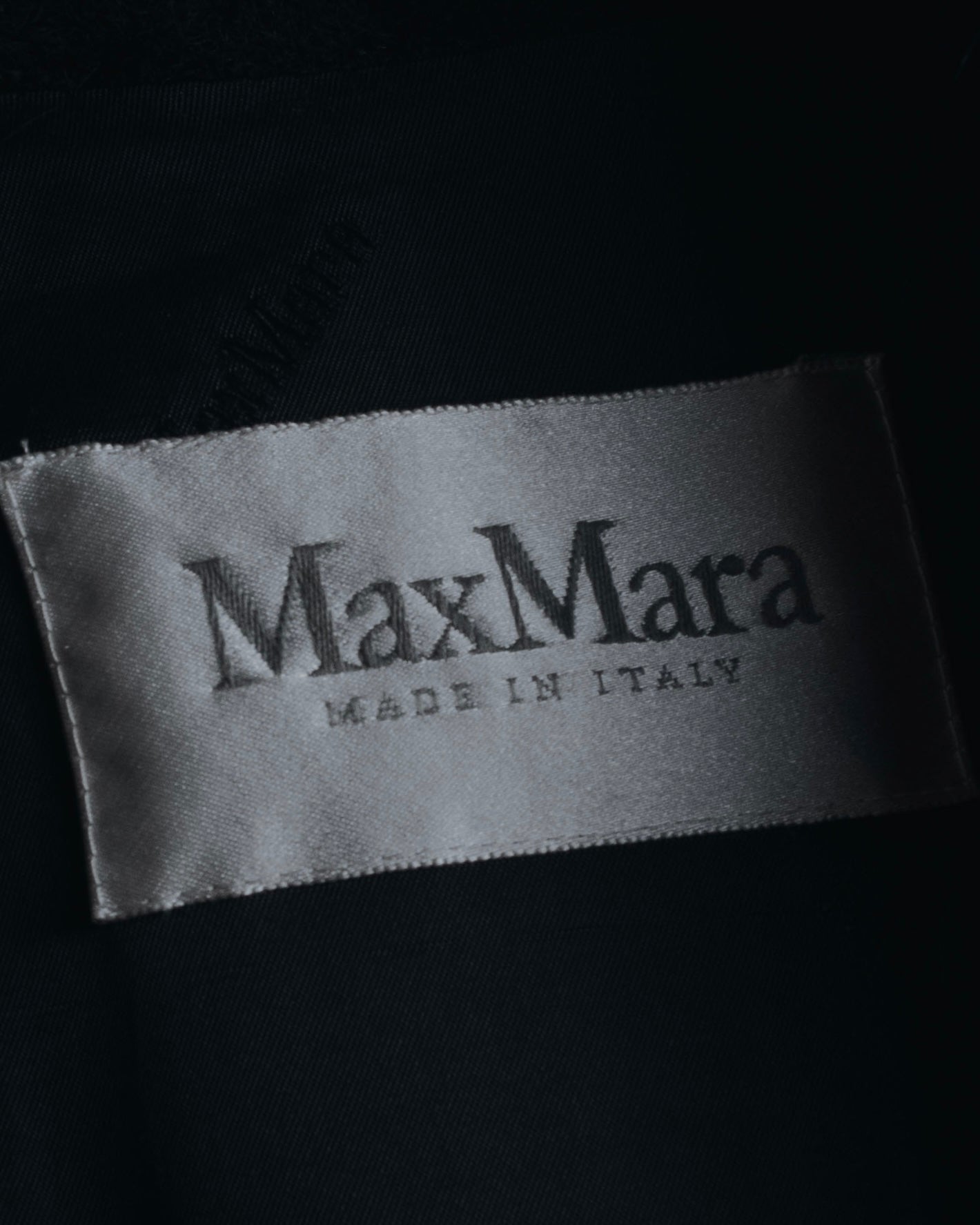Max Mara 00年代-10年代系带羊驼毛绒毛连帽大衣
