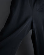 "LOEWE" Three-dimensional pattern design wide slacks