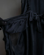 "FENDI" Gathered frill design sleeveless dress