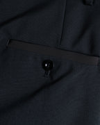 "sacai" Satin line design tapered slacks
