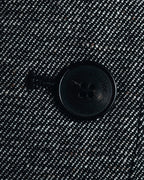 "Christian Dior" 23SS half double-breasted structured gilet