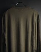 "BURBERRY" 00’s classic argyle v-neck wool knit