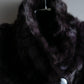 Vintage squirrel fur reversible maxi length coat