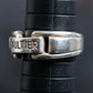 "JEAN PAUL GAULTIER" Logo engraved silver 925 ring