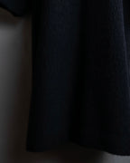 "YVES SAINT LAURENT" Large shawl collar black long coat