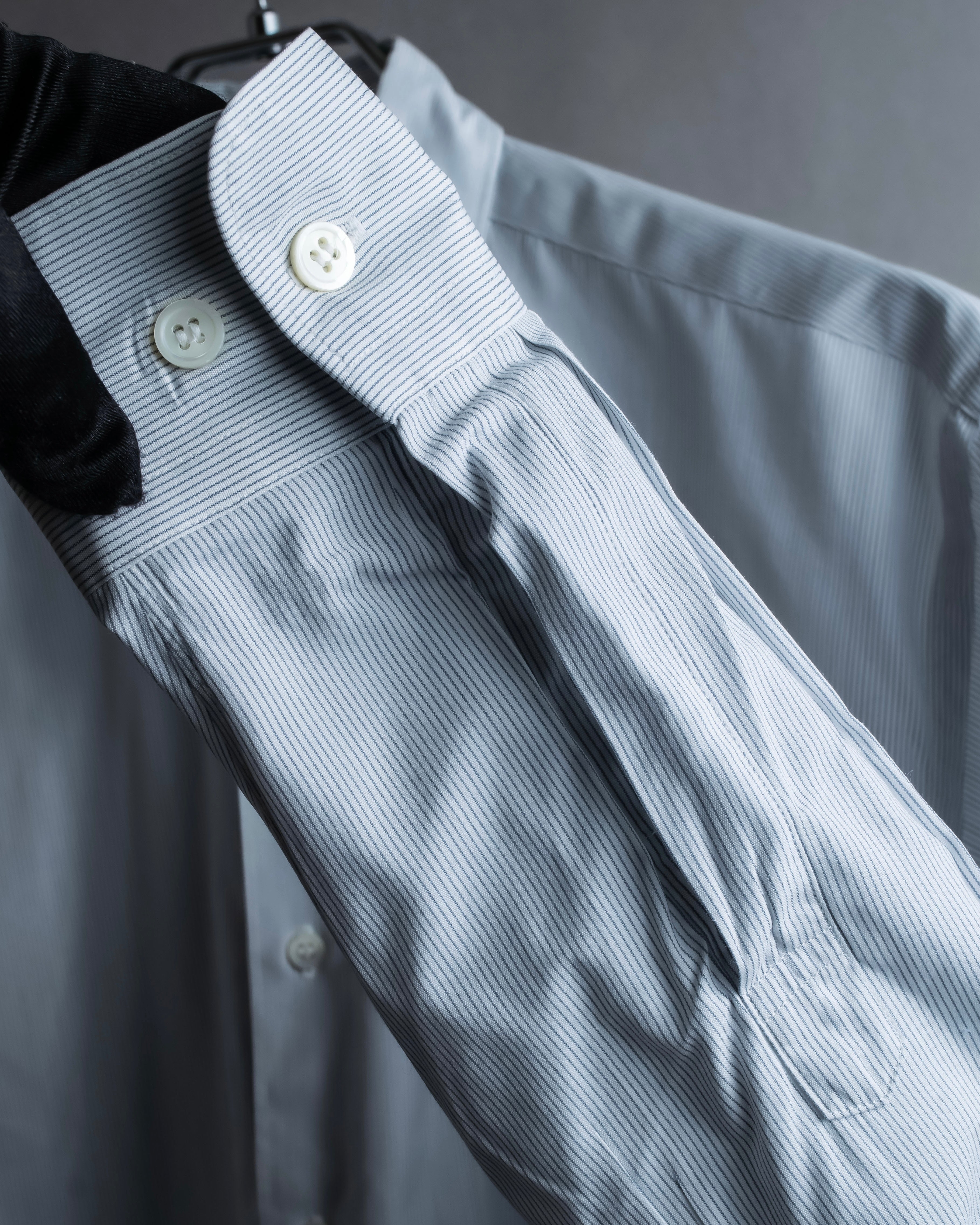 "COMME des GARCONS HOMME DEUX" Striped button-down shirt