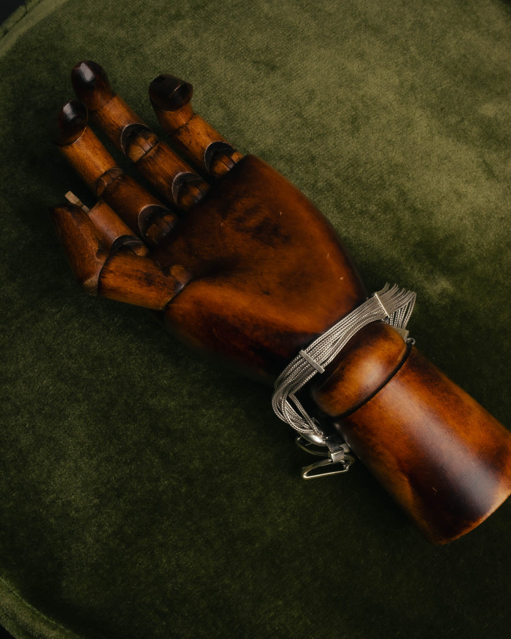 -SPECIAL- “HERMÈS” 70’s-90’s Étrier multi chain bracelet